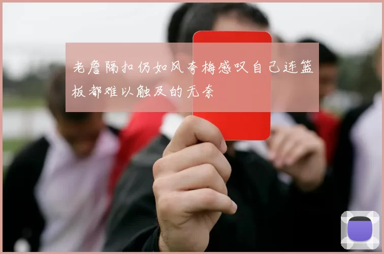 老詹隔扣仍如风夸梅感叹自己连篮板都难以触及的无奈